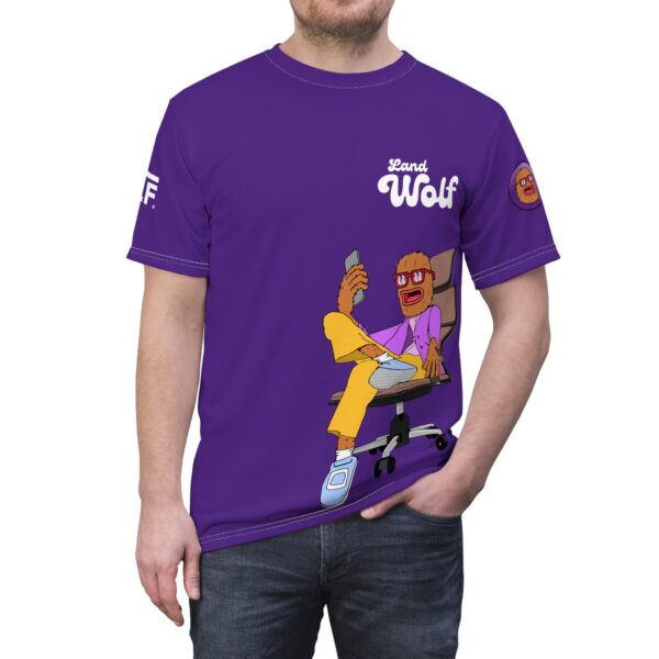 Landwolf On The Phone Unisex Cut & Sew Tee