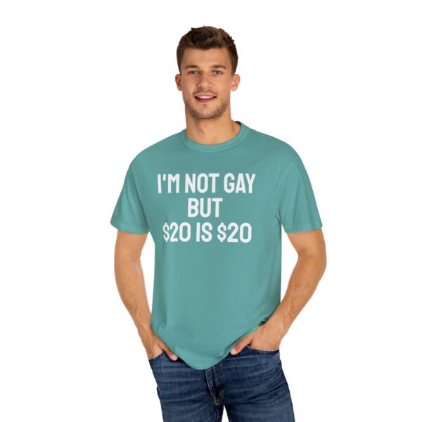 I'm not gay but $20 is $20 tee shirt - Image 12