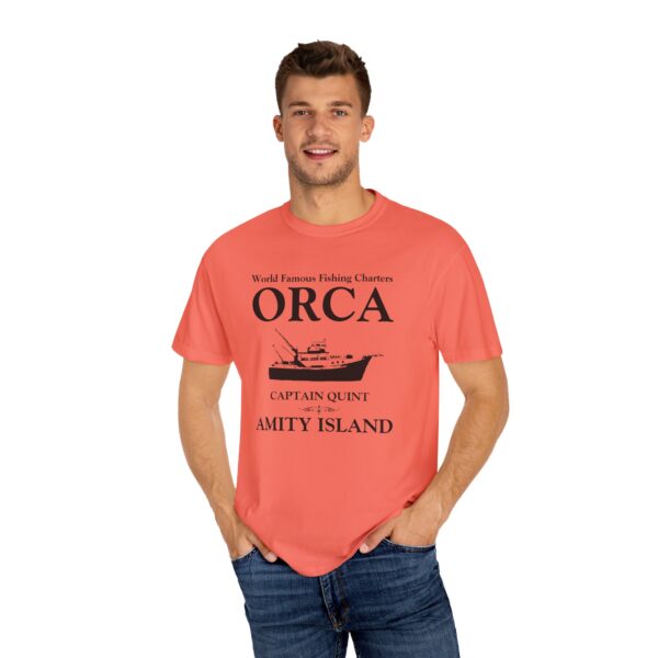 Vintage Orca Fishing Charter T-Shirt - Image 5