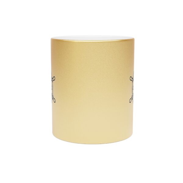 S.S. Minnow Island Charter Metallic Mug (SilverGold) - Image 5