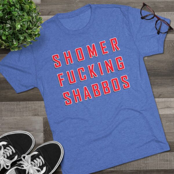 Shomer Fucking Shabbos Unisex Crew Tee - Image 15