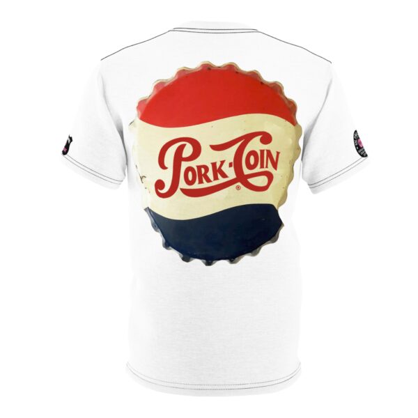 Pork Coin Bottle Cap Retro-Inspired Unisex Cut & Sew Tee - Image 8