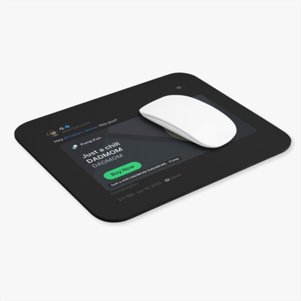 The @porQpine420 DADMOM Kaitlin Jenner Deleted Tweet Professional Mouse Pad - Image 3