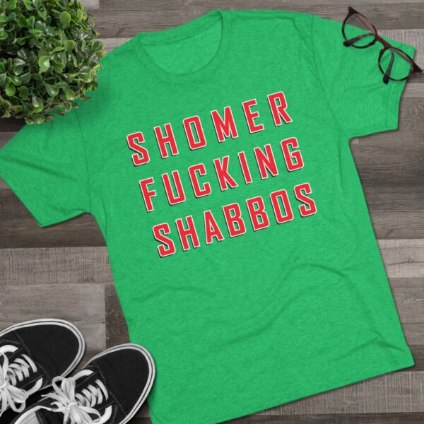 Shomer Fucking Shabbos Unisex Crew Tee - Image 11