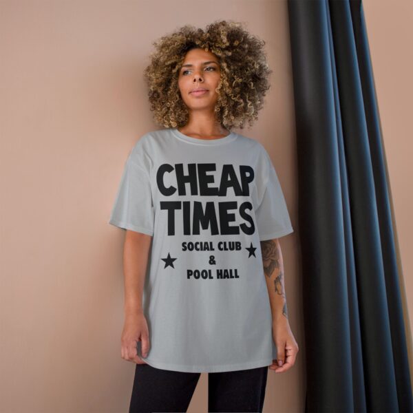 Cheap Times Social Club Tee Champion T-Shirt - Image 8