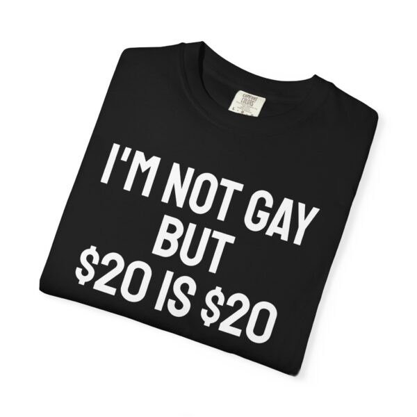 I'm not gay but $20 is $20 tee shirt - Image 19
