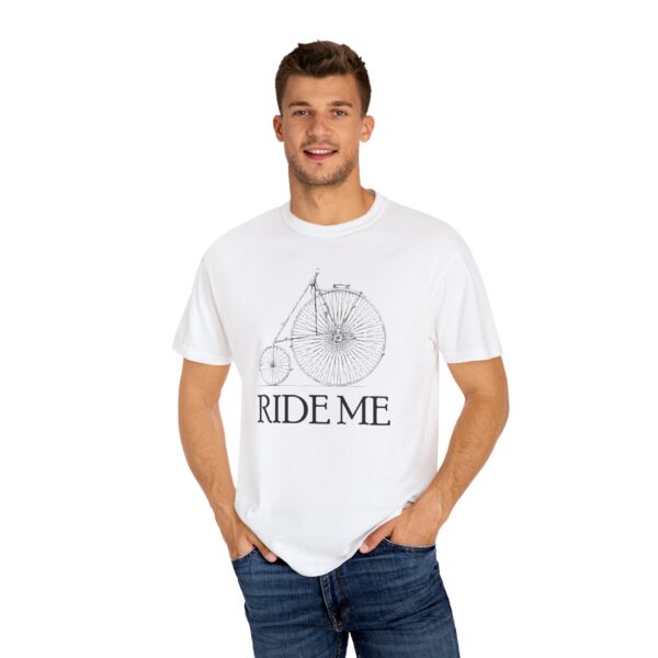 Vintage Bicycle Ride Me Tee Shirt - Image 9
