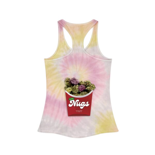 Iron Lion Dank Nugs Womens Racerback Tye Dye Tank Top - Image 8