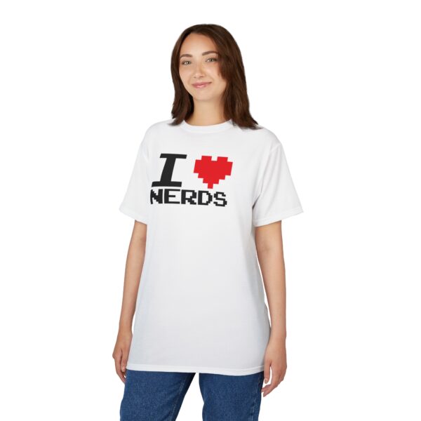 I Love Nerds Arcade Pixel Unisex Cut & Sew Tee
