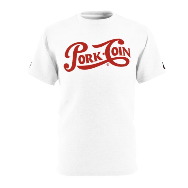 Pork Coin Bottle Cap Retro-Inspired Unisex Cut & Sew Tee - Image 3