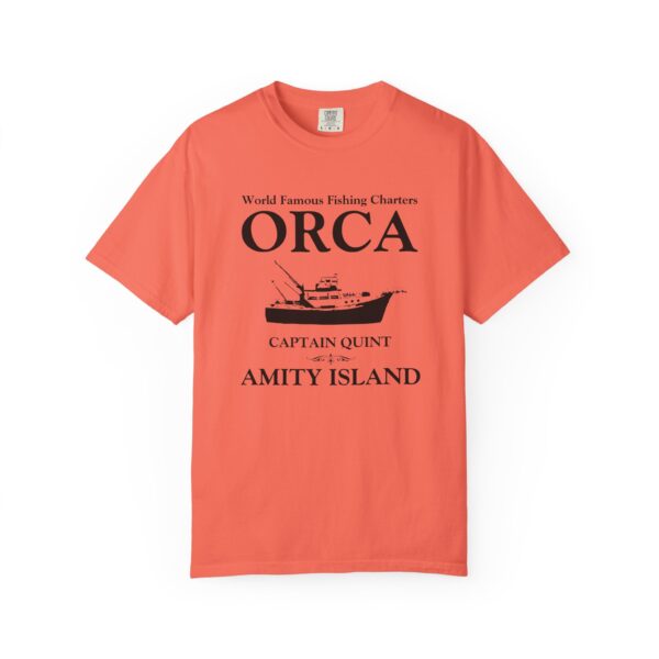 Vintage Orca Fishing Charter T-Shirt - Image 2