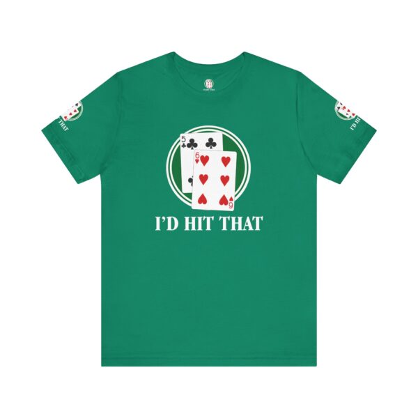 I'd Hit That Blackjack Players T-Shirt - Image 2