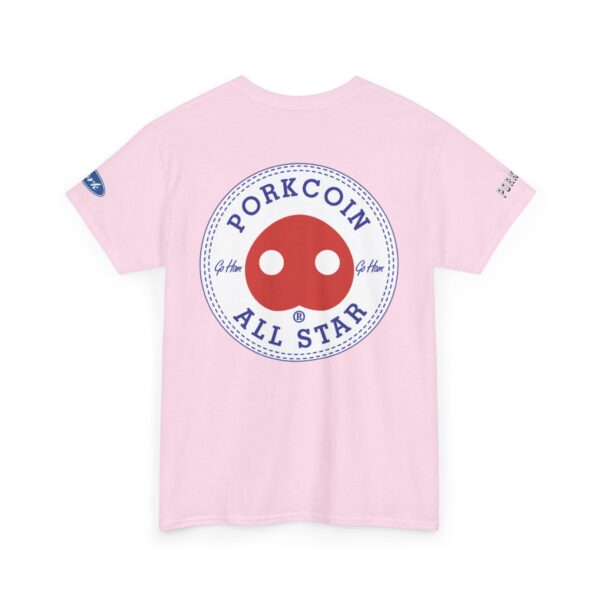 Porkcoin King of Meme Coins Unisex Heavy Cotton Tee - Image 21
