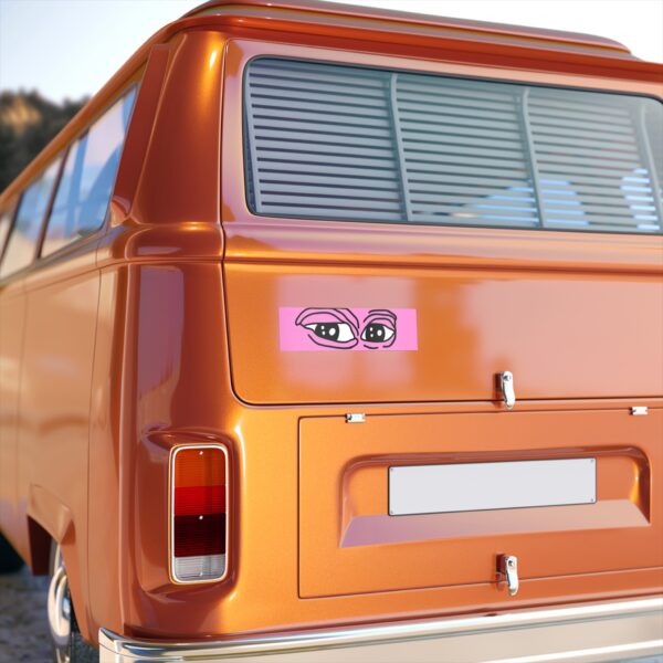 Pork Eyes Bumper Sticker - Image 3