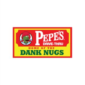 Pepe's Drive-Thru Dank Nugs Bumper Stickers