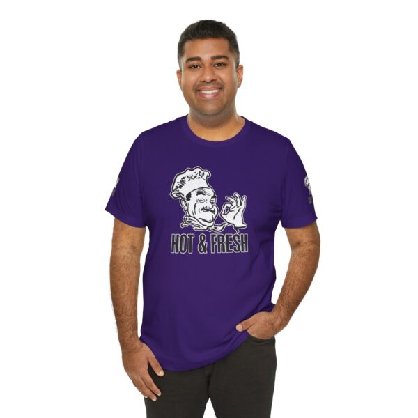 Hot & Fresh Pizza Guy Tee Shirt - Image 27