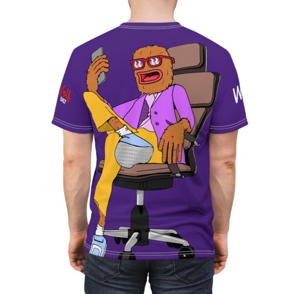 Landwolf On The Phone Unisex Cut & Sew Tee - Image 7