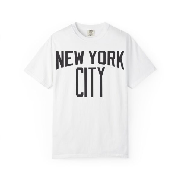 New York City John Lennon Style Garment-Dyed T-Shirt - Image 6