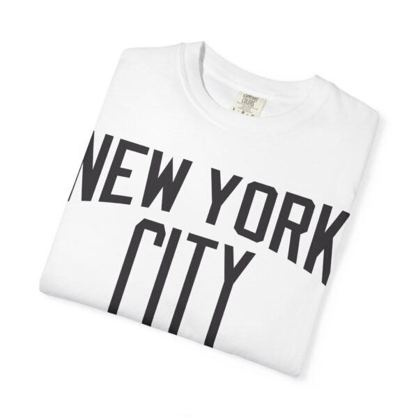 New York City John Lennon Style Garment-Dyed T-Shirt - Image 8
