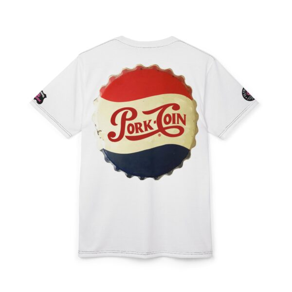 Pork Coin Bottle Cap Retro-Inspired Unisex Cut & Sew Tee - Image 9