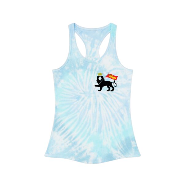 Iron Lion Dank Nugs Womens Racerback Tye Dye Tank Top - Image 4