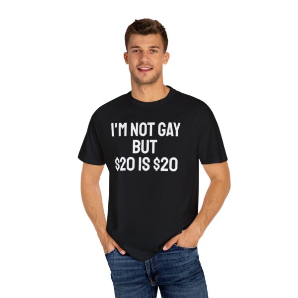 I'm not gay but $20 is $20 tee shirt - Image 20