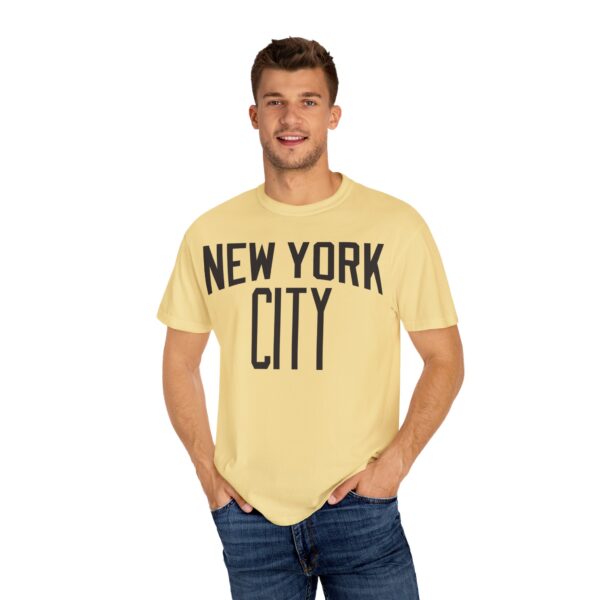 New York City John Lennon Style Garment-Dyed T-Shirt - Image 13