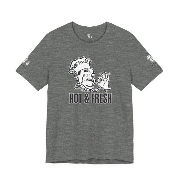 Hot & Fresh Pizza Guy Tee Shirt - Image 8