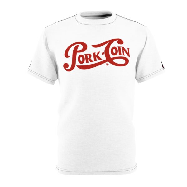 Pork Coin Bottle Cap Retro-Inspired Unisex Cut & Sew Tee - Image 6
