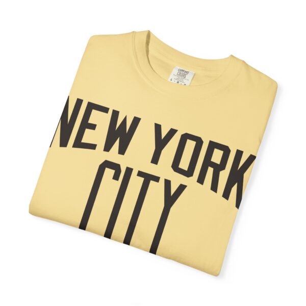 New York City John Lennon Style Garment-Dyed T-Shirt - Image 12