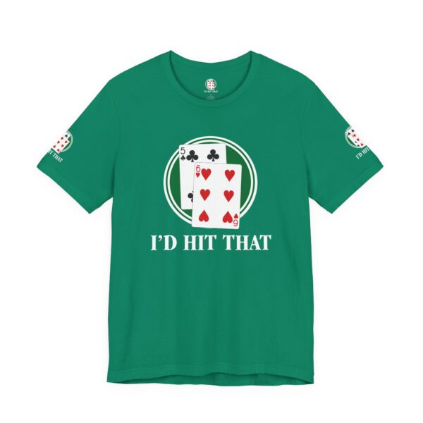 I'd Hit That Blackjack Players T-Shirt - Image 4