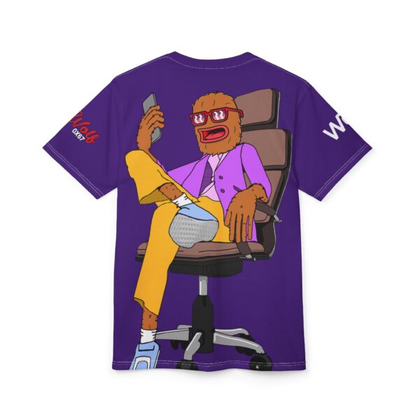 Landwolf On The Phone Unisex Cut & Sew Tee - Image 5