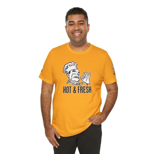 Hot & Fresh Pizza Guy Tee Shirt - Image 18