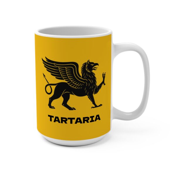 Grand Tartaria Gryphon Mug - 15oz Coffee Cup - Image 3