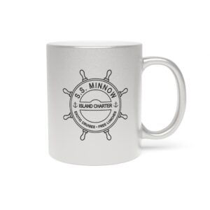 S.S. Minnow Island Charter Metallic Mug (SilverGold)