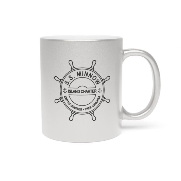 S.S. Minnow Island Charter Metallic Mug (SilverGold)