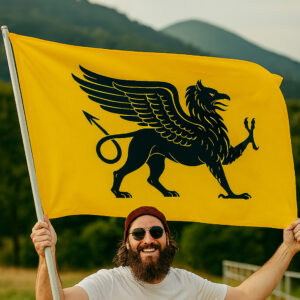 Grand Tartaria Gryphon Flag