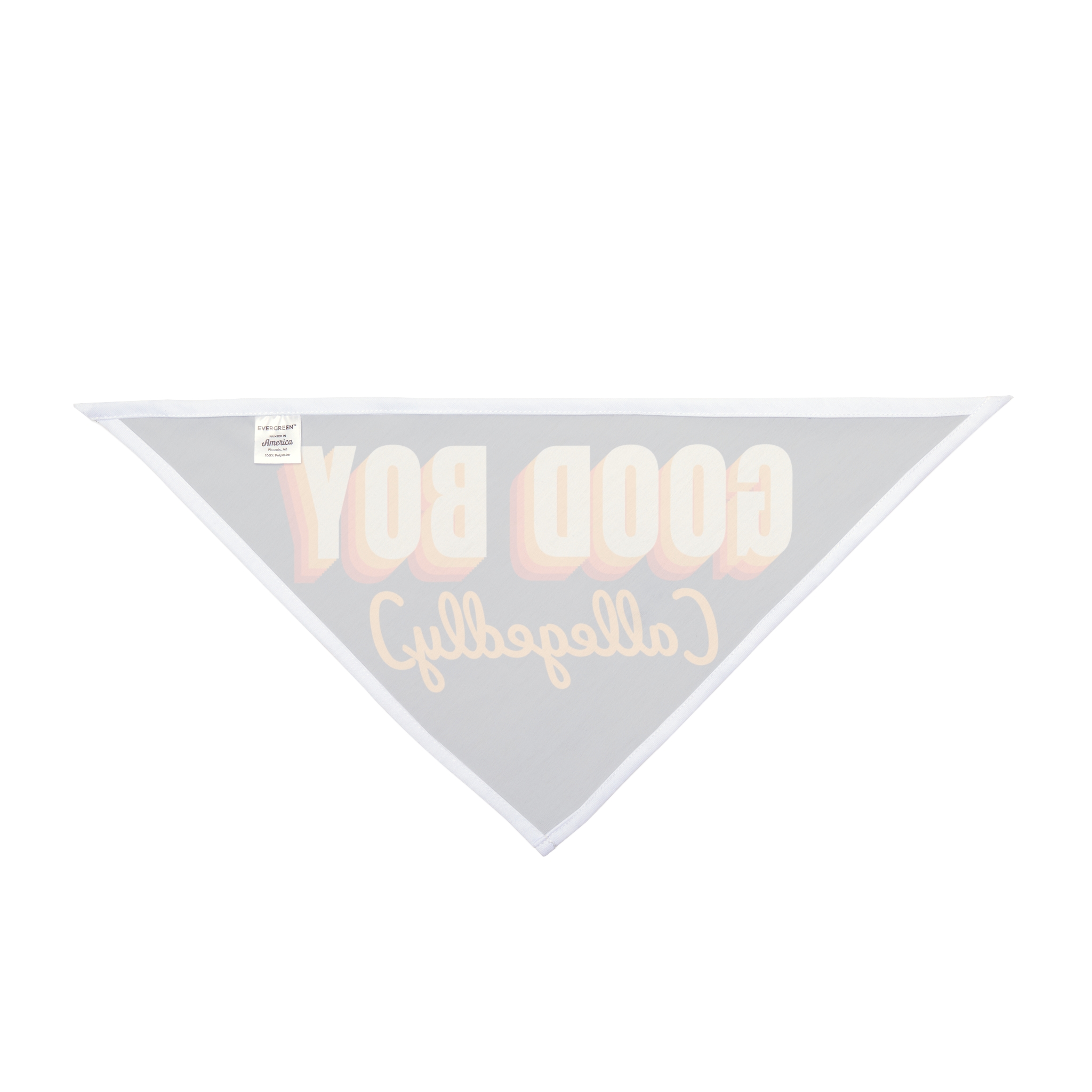 Good Boy Allegedly Dog Bandana – Funny Pet Bandana for Dogs, Retro Dog Scarf, Cute Dog Mom & Dog Dad Gift - Image 2