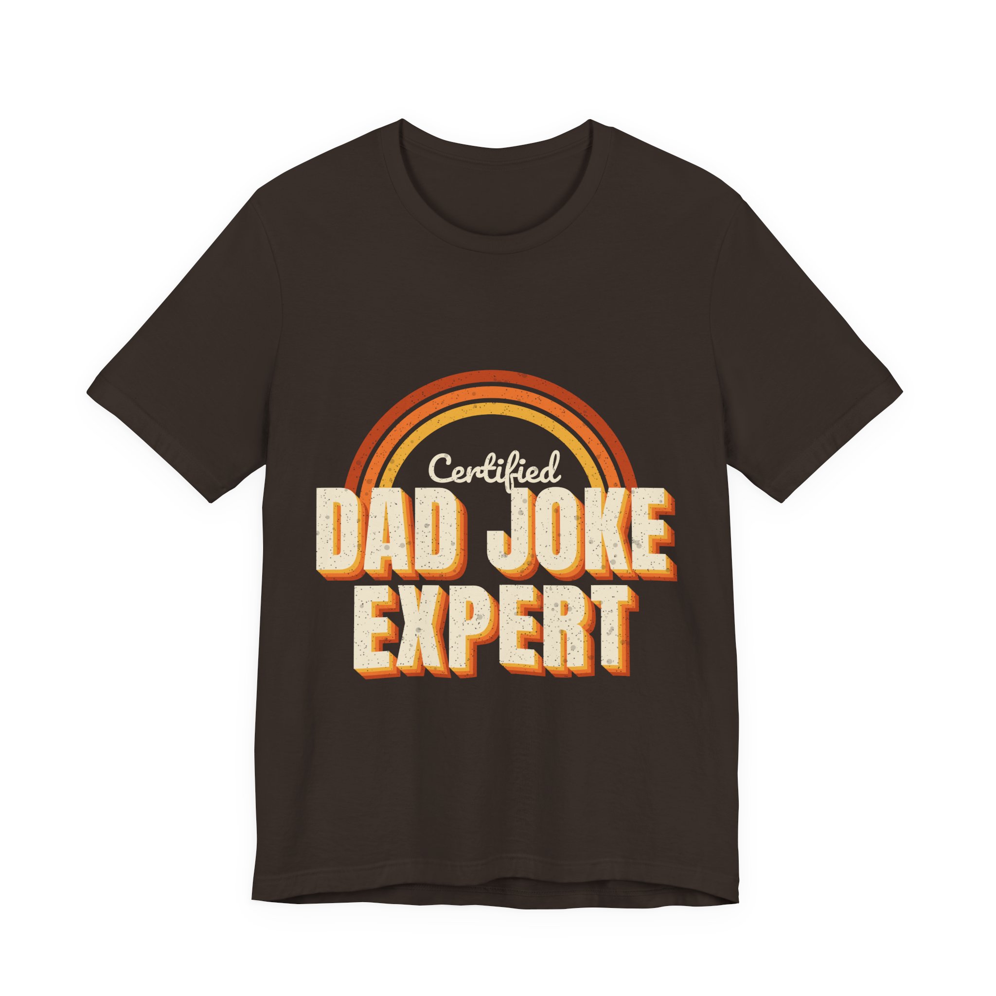 Certified Dad Joke Expert Shirt – Funny Dad Gift T-Shirt for Birthday & Father’s Day
